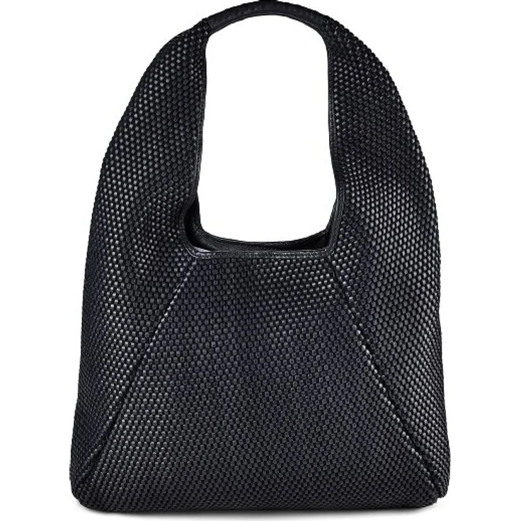 Harbour 2nd Fashion Lights Schultertasche, 55 cm, 100% Leder, blau