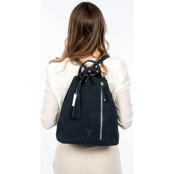 Suri Frey SFY Romy City Rucksack, 33 cm, 100% Polyester, blau – Bild 3