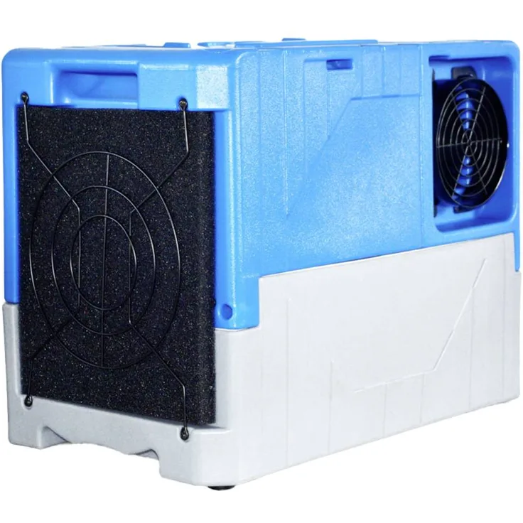 Sonnenkönig Secco Forte 450 Bautrockner, 460W, 1.87 l/h, digitaler Feuchteregler, stapelbar, hellblau/hellgrau