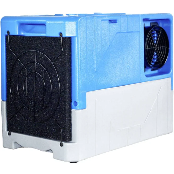 Sonnenkönig Secco Forte 450 Bautrockner, 460W, 1.87 l/h, digitaler Feuchteregler, stapelbar, hellblau/hellgrau