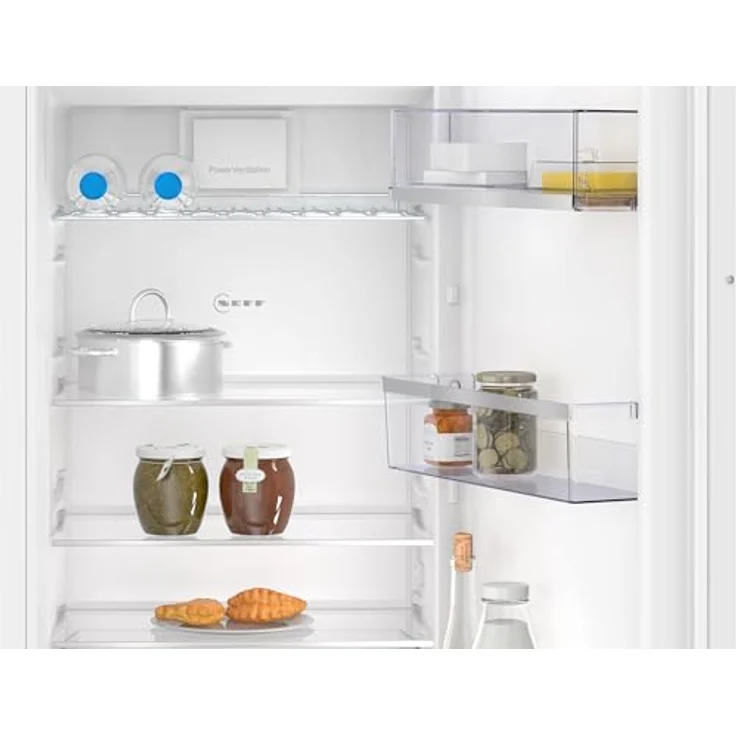 Neff, KI2823DD0, vollintegrierbare Einbau-Kühl-Gefrierkombination, 177,5 x 56 cm, N 70,EEK: E, Nutzinhalt gesamt: 280 l, Nutzinhalt Kühlraum: 246 l, Nutzinhalt Gerfrierraum: 34 l – Bild 3