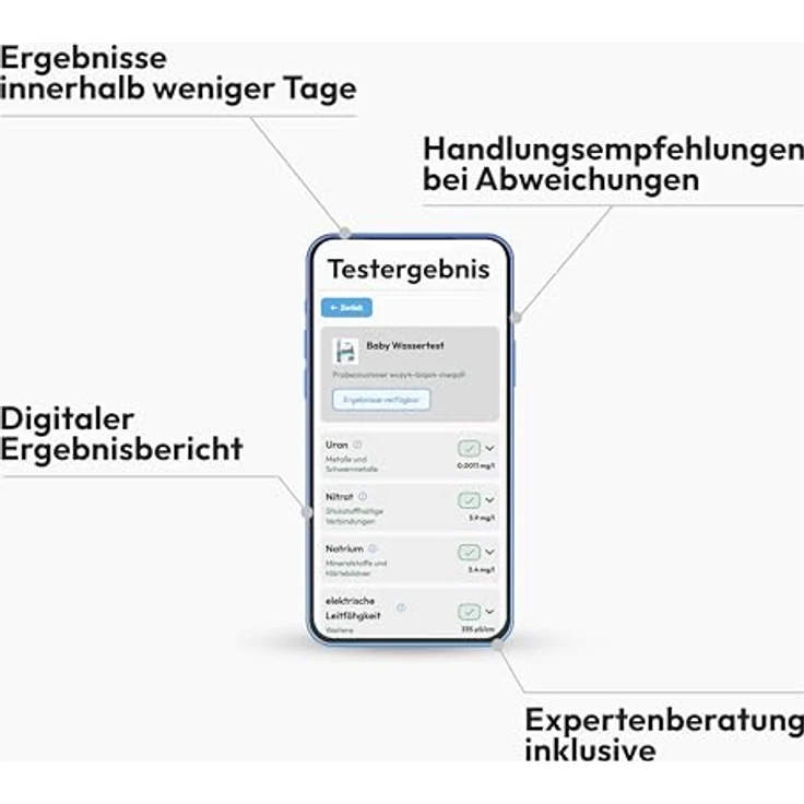 Ivario Baby-Trinkwassertest Wasseranalyse – Bild 5