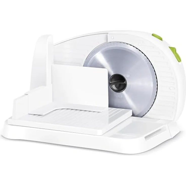 SENCOR SFS 1001GR, Elektrische Aufschnittmaschine, Weis - Grün – Bild 3