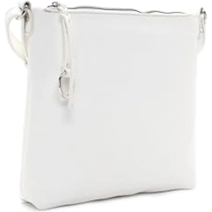 SURI FREY Umhängetasche SFY Debby (1-tlg) in Echtleder-Optik, Reißverschluss, Uni-Design, Logo-Prägung – Bild 5