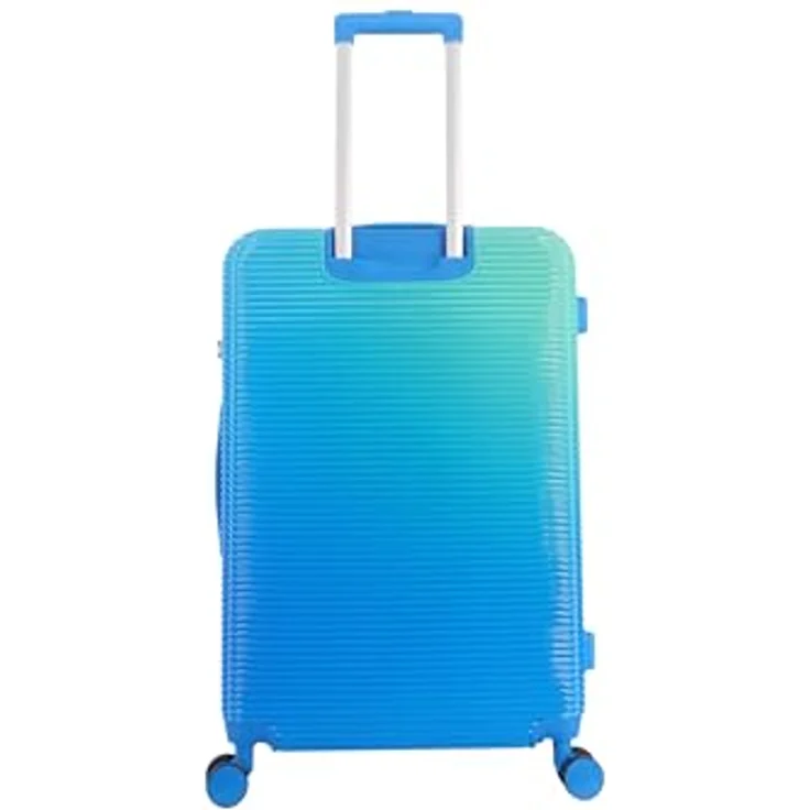 SAXOLINE Unisex Suitcase Twist, robuster Koffer aus ABS/PC mit TSA-Schloss und Doppelrollen, schwarz – Bild 4