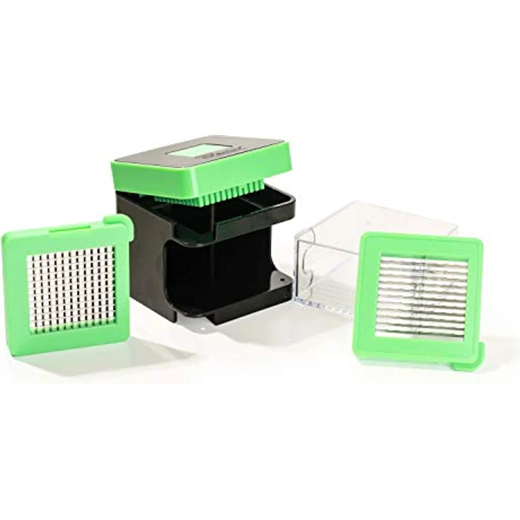 Genius Nicer Dicer Spicy, 5 Teile, Gemüseschneider, Grün – Bild 2