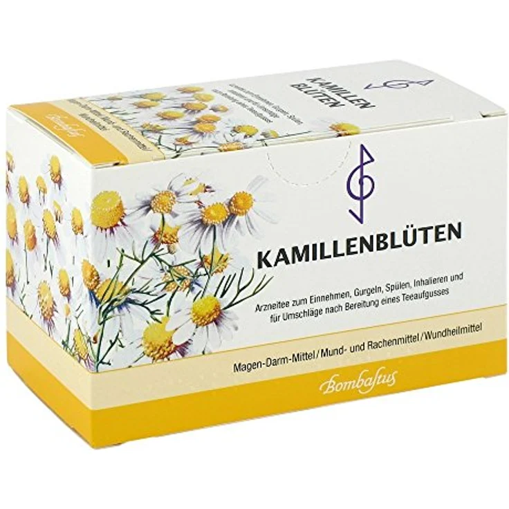 Bombastus-Werke AG KAMILLENBLÜTEN Tee Filterbeutel, 26 g, beruhigender Kräutertee in praktischer Beutel-Form – Bild 2