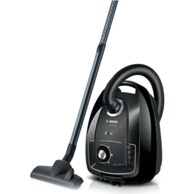 Bosch Bgb38Ba1, Bodenstaubsauger mit hoher Saugkraft, rot – Bild 1