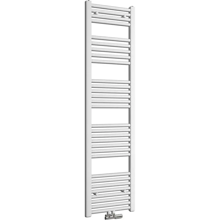 Emke Elektrischer Badheizkörper, modernes Design, Wandmontage, hochwertiger Stahl, weiss