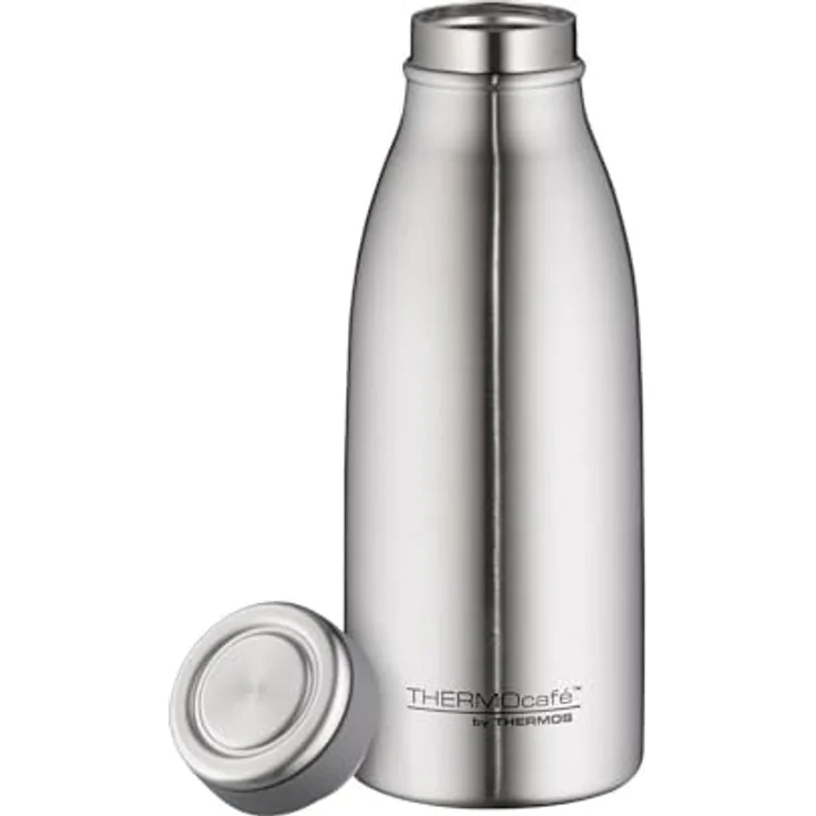 ThermoCafé by THERMOS 4067.205.035 Thermosflasche TC Bottle , Edelstahl mattiert 0,35 Liter, 12 Stunden heiß, 24 Stunden kalt, BPA-Free – Bild 3