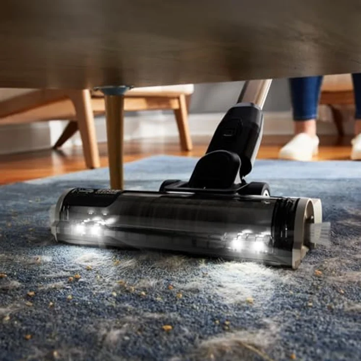 Black + Decker Akku-Hand- und Stielstaubsauger, kabelloser Staubsauger mit leichtem Design, leistungsstarkem Lithium-Akku und vielseitigen Einsatzmöglichkeiten – Bild 4