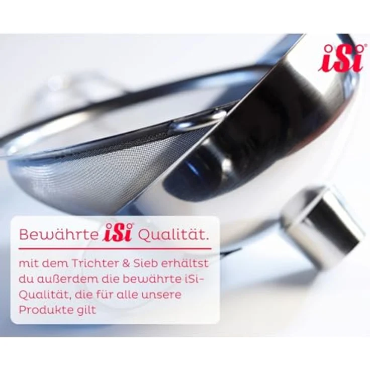 iSi Funnel & Sieve - Direktes Einfüllen in Flaschen – Bild 7