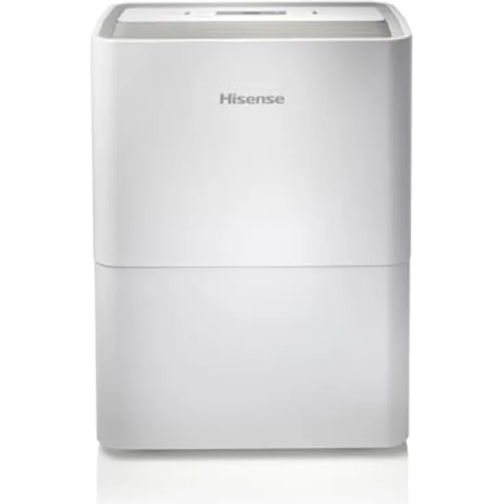 Hisense Luftentfeuchter D12HW - 12L Trockenfunktion, Anzeige bei vollem Tank, Timer, Automatischer Neustart