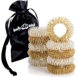 Body & Mind Shiatsu-Akupressurgerät Massageringe, Yin Yang Ring Set 10-tlg., Wellnessmassage, Entspanne & Relaxen