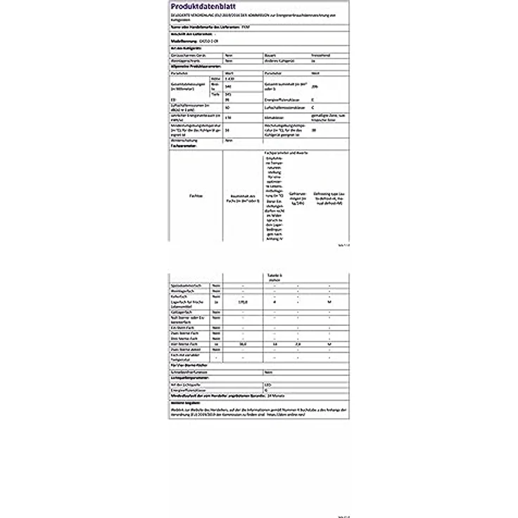 PKM GK210-2 CR Kühl-Gefrierkombination Creme 208 L/145 cm/48 Liter 4 Sterne Gefrierfach/41 dB/Freistehend – Bild 3
