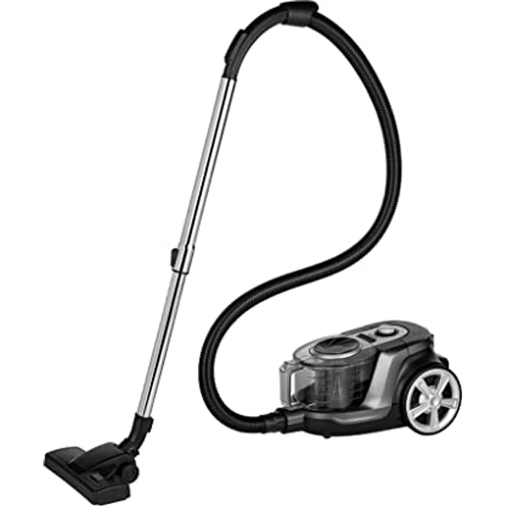 Tesla Electronics AeroStar T700, 900 W, Trommel-Vakuum, Trocken, Beutellos, 3 l, HEPA, Schwarz – Bild 3
