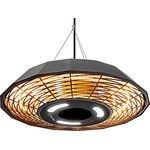 TROTEC Infrarotstrahler Design-Deckenheizstrahler IR 2010 SC, Heizleistung von 2.000 W, Gleichmäßige Rundumwärme für bis zu 15 m², 2000 W, Infrarotheizung - Preisvergleich