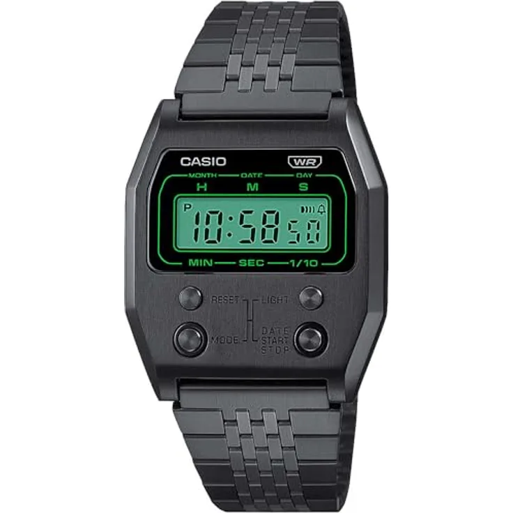 Casio Vintage Digitaluhr Schwarz A1100B-1EF