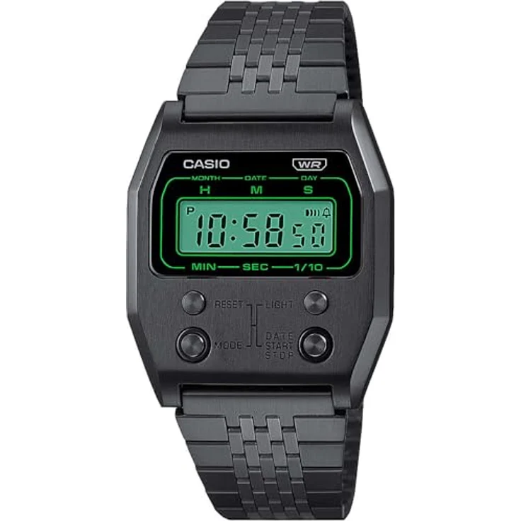 Casio Vintage Digitaluhr Schwarz A1100B-1EF – Bild 1