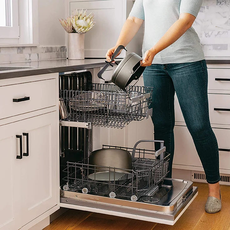 Ninja OP300EU Foodi Multikocher, Schnellkochtopf, Heißluftfritteuse, Dampfgarer und Langsamgarer in einem, Tender-Crisp-Technologie innen saftig, außen knusprig, 1460W, 6 L, inkl. Dampfgareinsatz, Frittierkorb, Deckel, schwarz – Bild 8