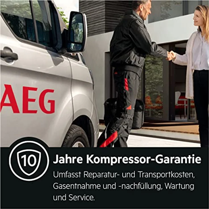 AEG RKB333E2DW Kühlschrank, freistehend, weiß, Energieklasse E – Bild 11