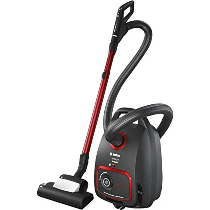 Bosch BGB6MPOW Bodenstaubsauger mit Beutel, HEPA-Filter, schwarz – Bild 2
