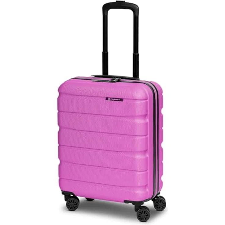 Franky Munich 4.0 Kabinentrolley S 53 cm, 4 Rollen, Dehnfalte, 100% ABS, rosa – Bild 1