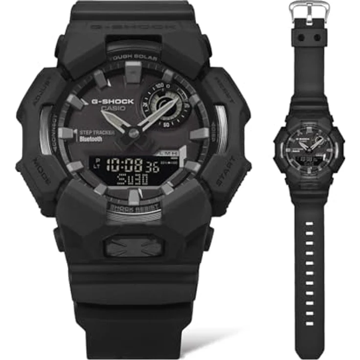 Casio G-Shock GA-B010-1AER, Herren-Armbanduhr mit analog-digitaler Anzeige, Bluetooth-Konnektivität, Kunstharzgehäuse und Kautschukarmband, schwarz – Bild 5