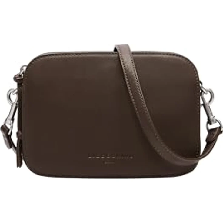 Liebeskind Luka Umhängetasche M, 100% Leder, 20.5 cm x 7 cm x 14.5 cm, braun – Bild 1