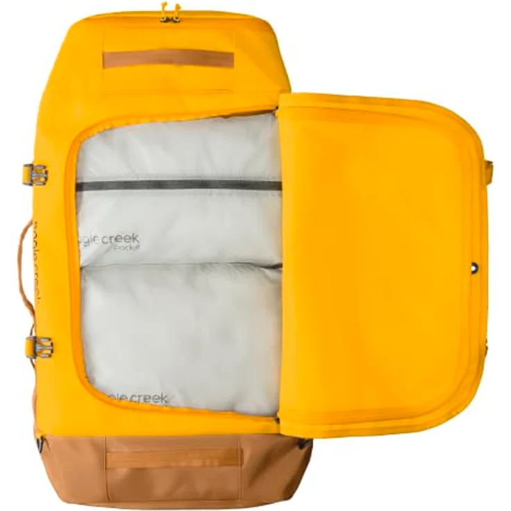 Eagle Creek Cargo Hauler 110 L, 2 Rollen Reisetasche 77 cm, gelb, 100% Polyester – Bild 4