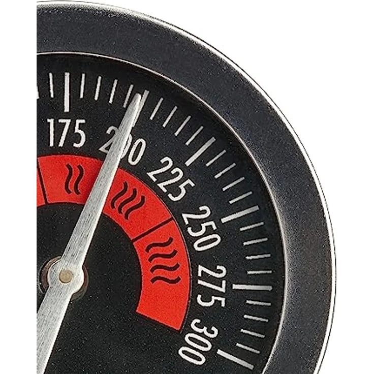 TFA Dostmann Backofenthermometer analog 14.1030.60 zur Temperaturüberwachung des Backofen aus Edelstahl zum Hängen oder Stellen bis 300Degree C Silber – Bild 3