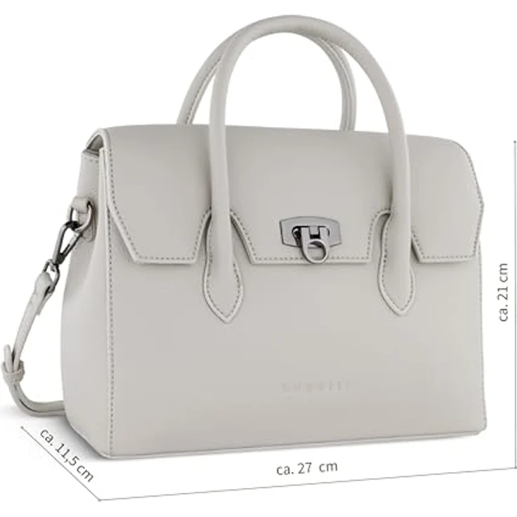 Bugatti Ira Schultertasche M, 27 cm, elegante Handtasche in zeitlosem Design – Bild 2