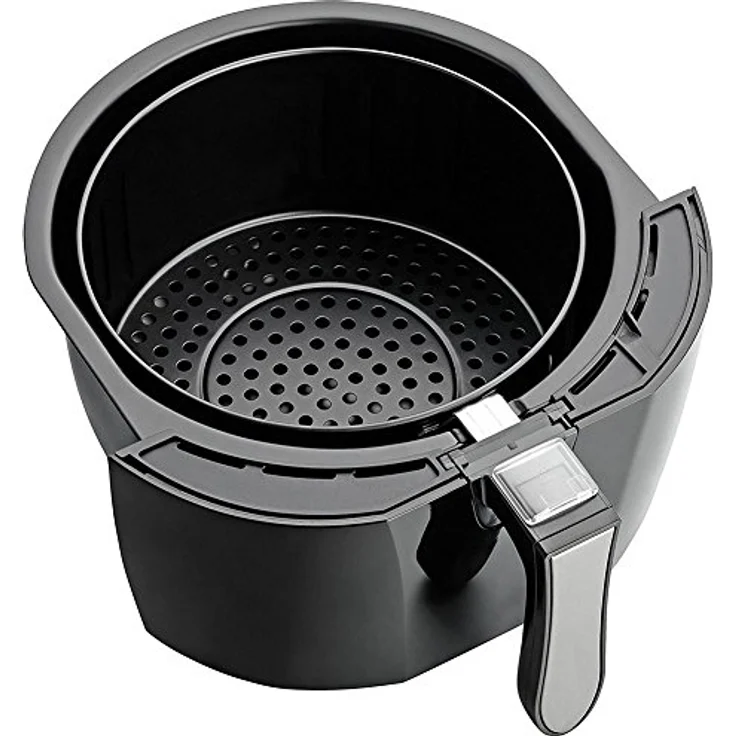 Cuisinier 06866 Heißluftfritteuse, Stainless Steel, 3.2 liters, Schwarz – Bild 6