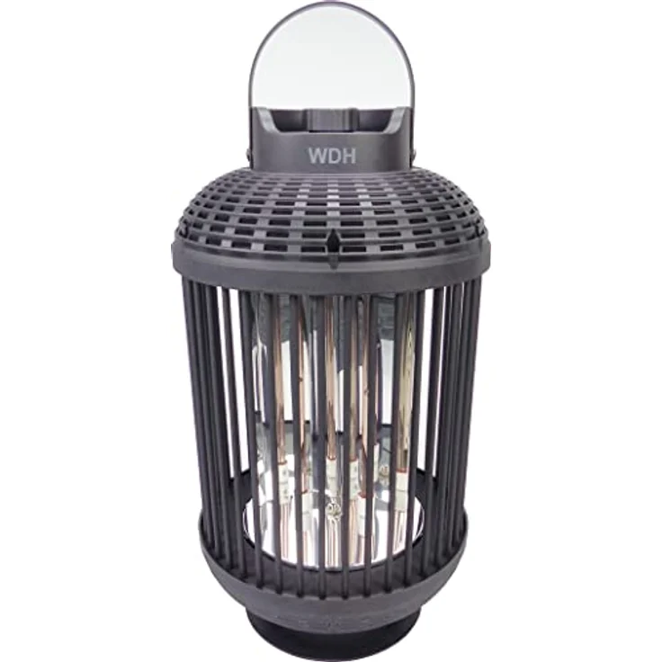 Aktobis Heizlaterne Heizstrahler WDH-12HL - mit zwei Heizstufen (600/1.200 Watt) und eine 180° Rotationsfunktion ausgestattet – Bild 4