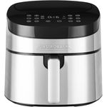 GASTROBACK #42583 Design Heißluftfritteuse Air Pro XXL, Air Fryer mit 6,5 Liter Füllvolumen, 8 voreingestellte Programme, Touch-Bedienfeld