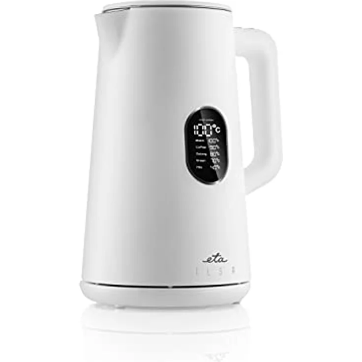ETA Elsa ETA559790010 Wasserkocher, 1800 W, 1,5 L, 360°-Basis, Edelstahl, weiß – Bild 5