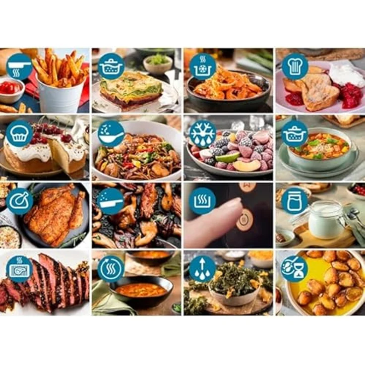 Philips 3000 Series Airfryer NA341/00, 7.2L Fritteuse in Schwarz – Bild 8