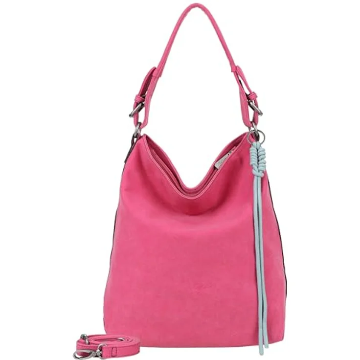 Fritzi aus Preußen Bitzi01 Suede Jacky, Schultertasche 34 cm aus feinem Wildleder – Bild 1