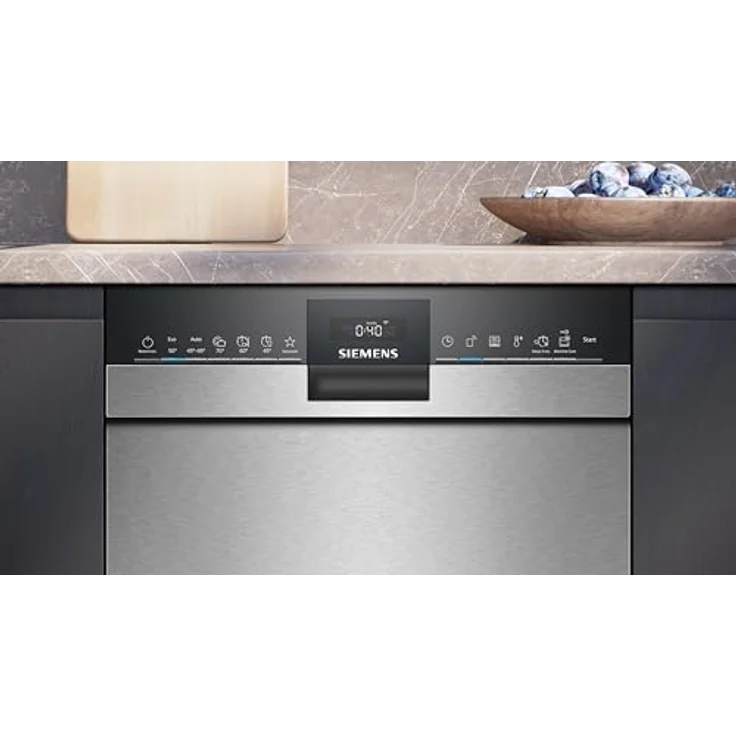 Siemens SR43ES25ME Unterbau-Geschirrspüler, 45 cm, 10 Gedecke, 6 Programme, Hygienefunktion, Besteckschublade, energieeffizient Klasse B – Bild 4