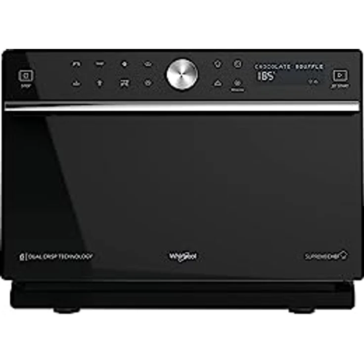 Whirlpool MWSC9133SB Kombi-Mikrowelle 33 l, 1000 W, mit Jet Defrost und 57 Automatikprogrammen, schwarz – Bild 1