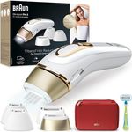 Braun IPL Silk·expert Pro 5, Haarentfernung für zuhause, mit Aufbewahrungstasche, Venus Rasierer, 4 Aufsätze, PL5382