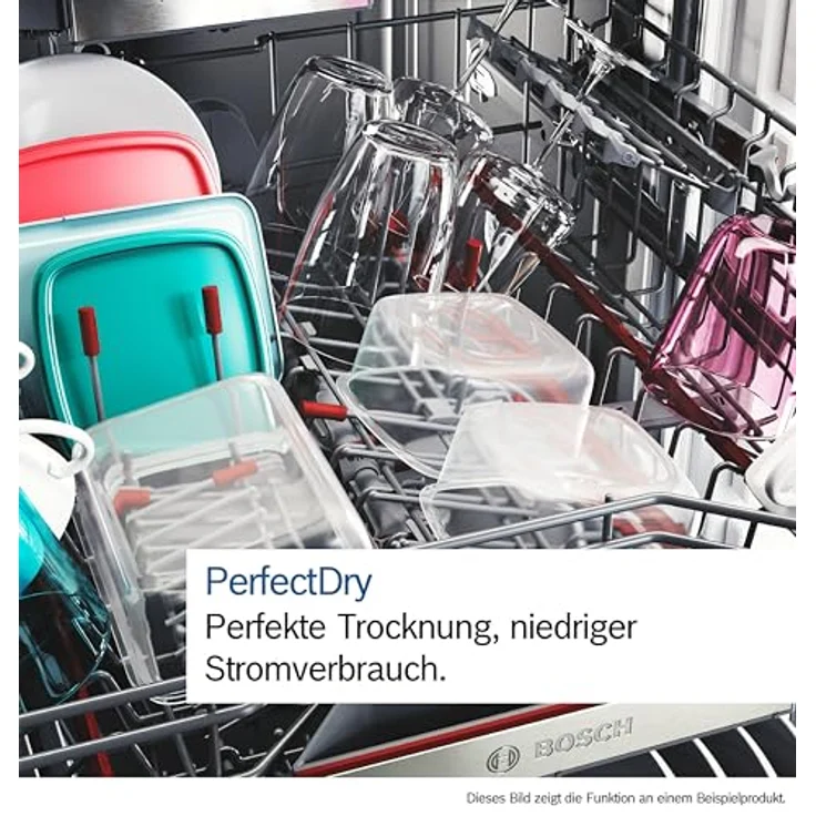 Bosch Serie 6, Vollintegrierter Geschirrspüler, 60 cm, SMV6ZCX16E – Bild 6