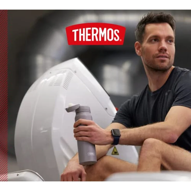 THERMOS ULTRALIGHT BOTTLE 0,50 l, moon rock mat, Thermosflasche aus Edelstahl, 10 heiß / 20 h kalt, absolut dicht für Wasser, Tee, stille Getränke – Bild 5