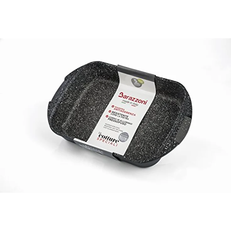 Barazzoni die Kochen besondere Lasagneform cm 25x20 schwarz – Bild 5