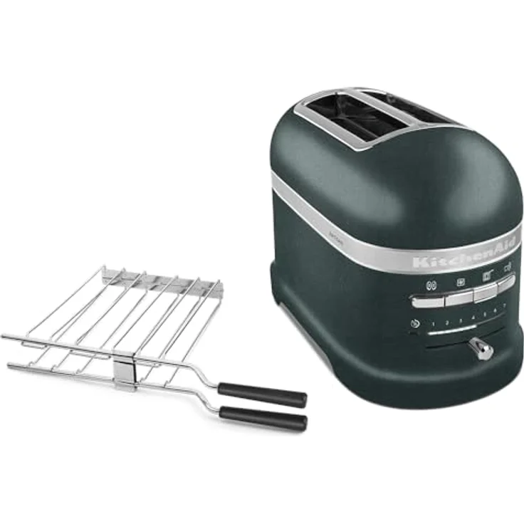 KitchenAid Artisan 5KMT2204EPP Doppelschlitztoaster, 1250W, 7 Bräunungsstufen, pebbled palm – Bild 3