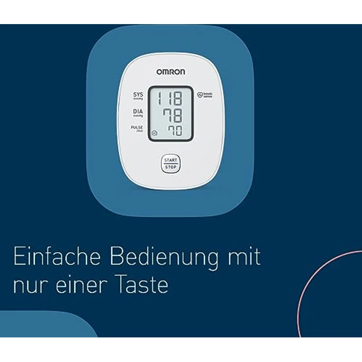 OMRON X2 Basic – Klinisch validiertes automatisches Blutdruckmessgerät mit Erkennung unregelmäßiger Herzschläge und Manschettenwickelanleitung | Oberarm-Blutdruckmessgerät – Bild 4