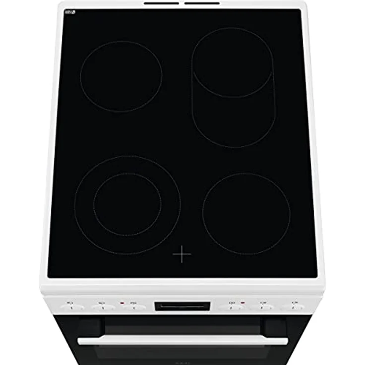 AEG CCB5442CBW, Standherd, Glaskeramikkochfeld, Breite 50 cm, Versenkknebel vorn – Bild 6