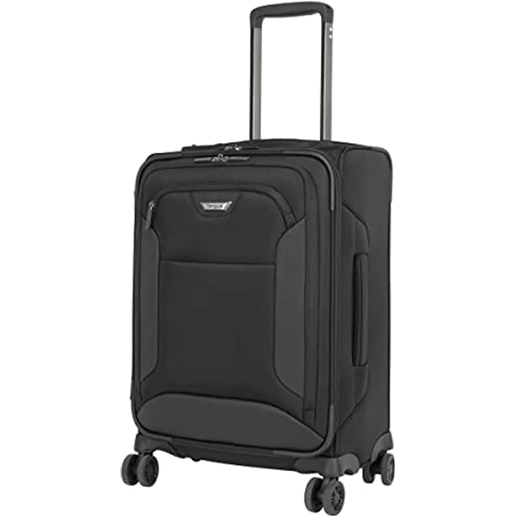 Targus CORPORATE TRAVELLER Roller, Koffer mit 15,6" Laptopfach, 33 l, schwarz, wasserabweisend, 4 Rollen – Bild 2