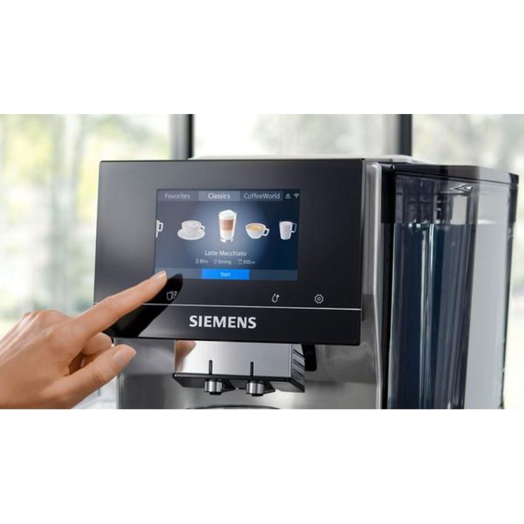SIEMENS TQ713D03 Kaffeevollautomat Edelstahl – Bild 2