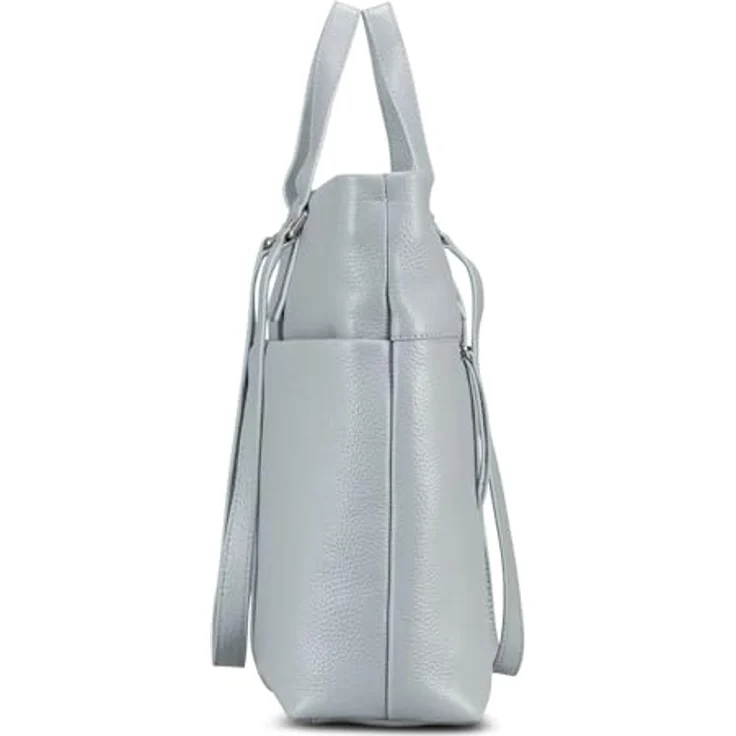 Jost Vika Handtasche, Henkeltasche aus 100% Leder, 36 cm, blau – Bild 3